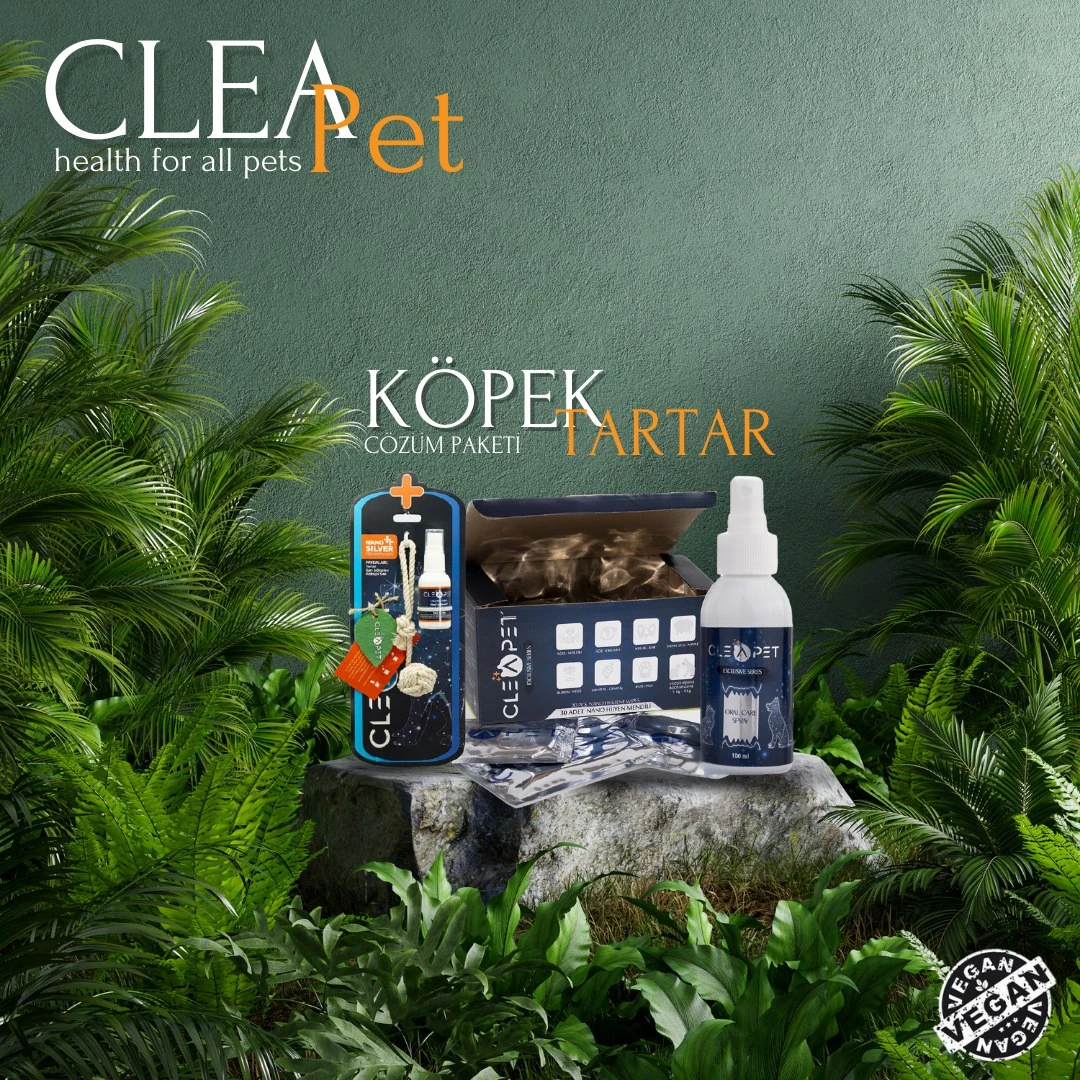 KÖPEK SARI DİŞ  TARTAR ÇÖZÜM PAKETİ