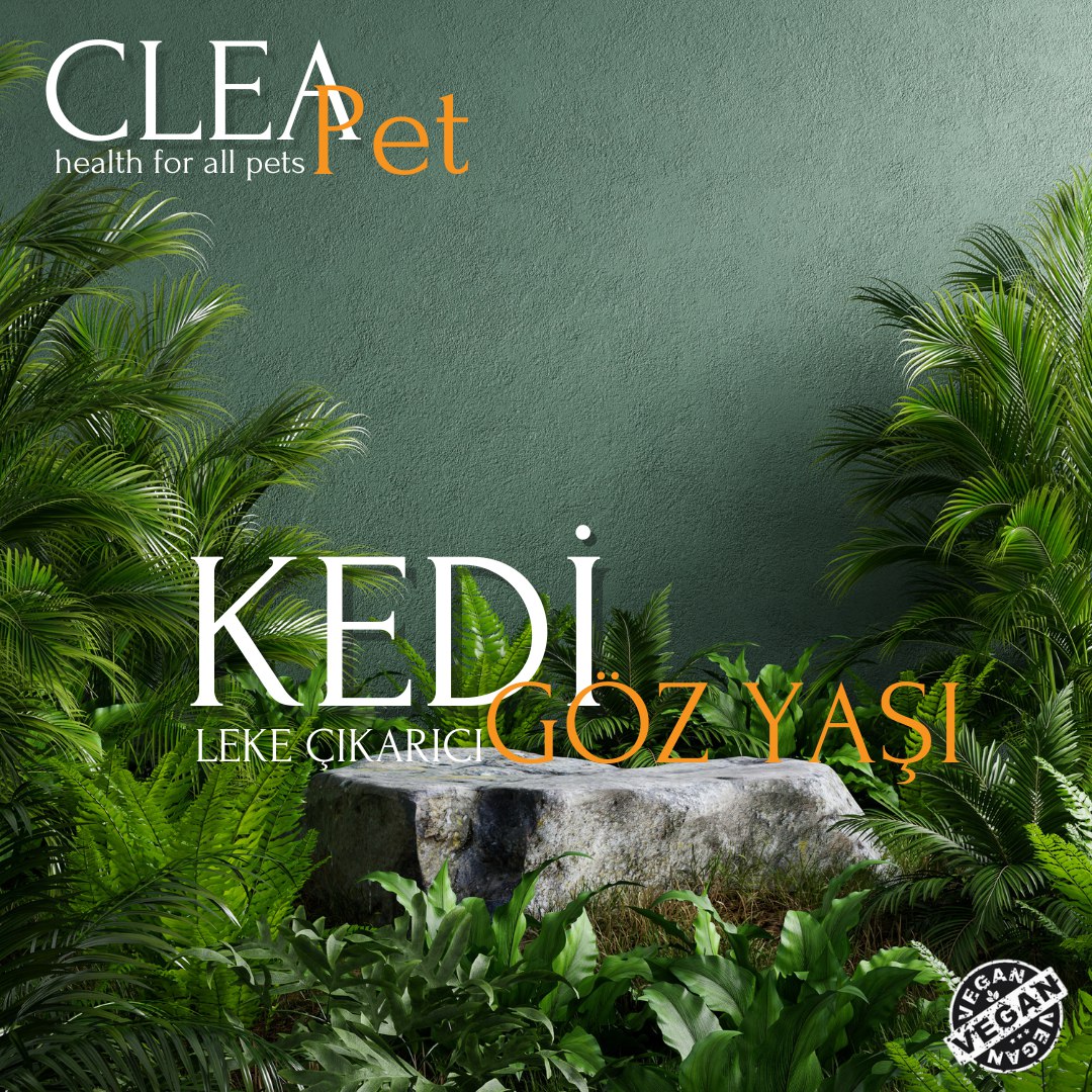 KEDİ GÖZ YAŞI LEKE ÇIKARICI ÇÖZÜM PAKETİ